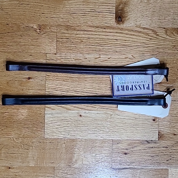 Leather Plain Raised Browband - Picture 13 of 13